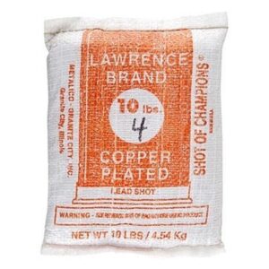 LAW SHOT #4 COPPER 10# Bag Lawrence Brand Shot