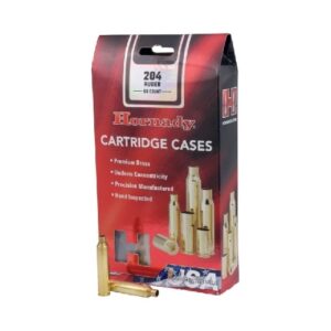 Hornady 204 Ruger Unprimed Brass 50/CT