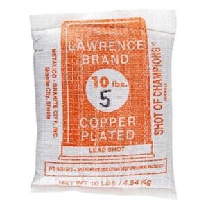 LAW SHOT #5 COPPER 10# BAG Lawrence Brand Shot