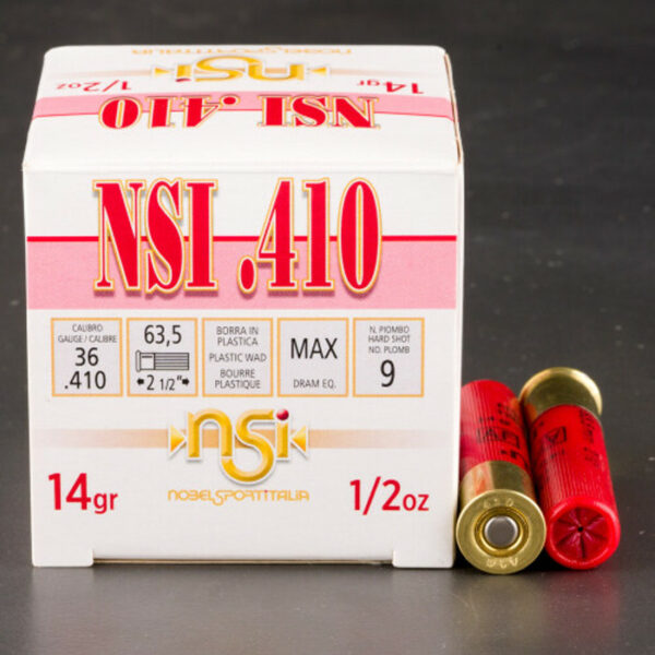 410ga #9 Max Dram Nobel Sport Shotgun Shells