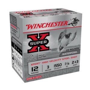 WIN 12ga 3″ 1 1/8oz #2&3 Shot Blend Steel