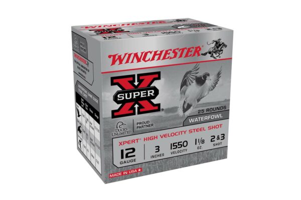 WIN 12ga 3″ 1 1/8oz #2&3 Shot Blend Steel