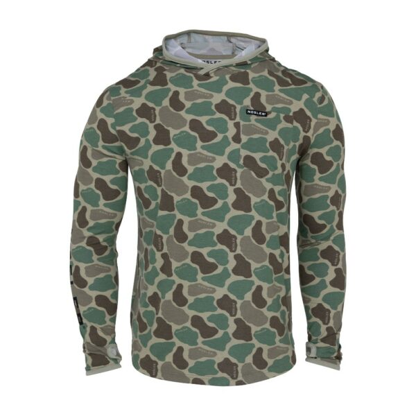 Nosler Bamboo Blend Hoodie, Duck Camo, Medium