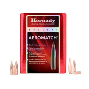 22cal 69gr HPBT Aeromatch 500box Match Pac Hornady