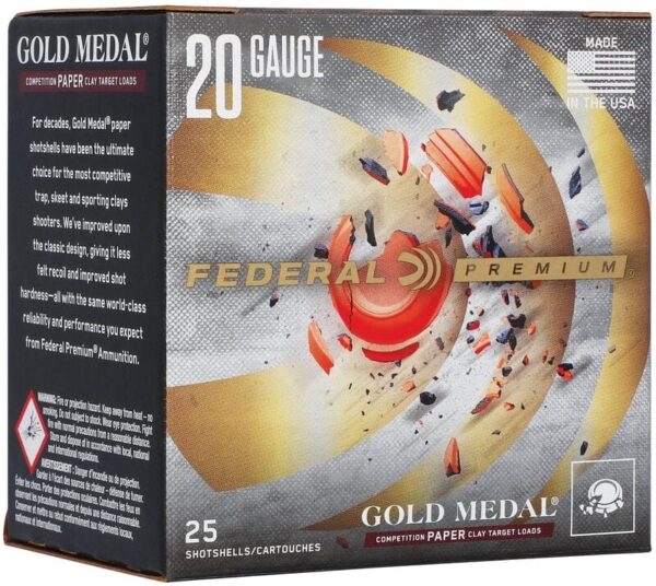 GM 20g 7/8oz #8 1250fps PAPER shot shell 2.75"