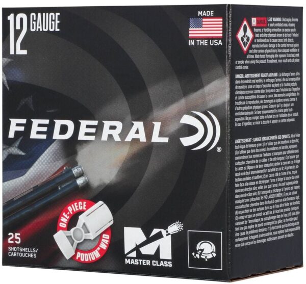 Master Class 12ga 1 oz 1300fps #8 Shells 3 1/4dr
