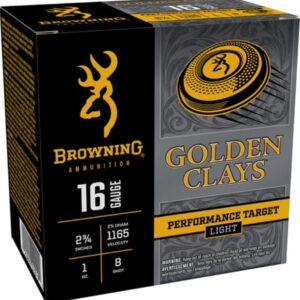 Golden Clay 1 oz #8 16 ga 1165fps Shot Shell