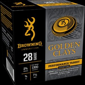 Golden Clay 1300fps 3/4 oz #7.5 28 ga Shot Shel