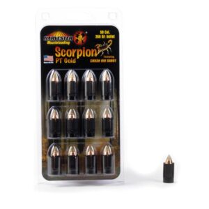 50cal 260g Bullet Scorpion PT Gold Crush Rib Sabot
