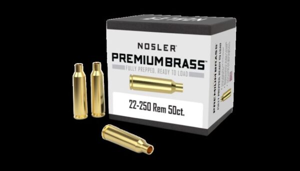 product-225152-1766090951-N10065 22-250 Rem Brass 50 box Nosler Premium Brass 10065
