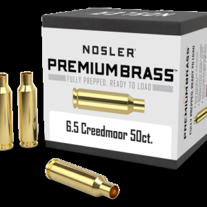 6.5mm Creedmor Brass 50bx Nosler Prem Brass 44824